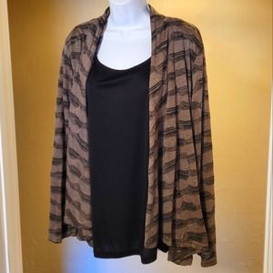 NWT Sag Harbor Attached Cardigan and Tank